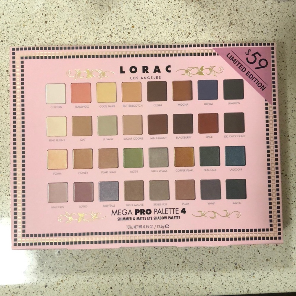 Lorac pro pallet 4